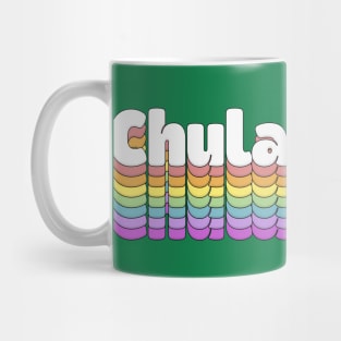 Chula Vista, CA \/\/\/\ Retro Typography Design T-Shirt Mug